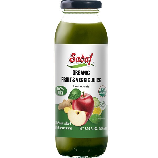 SADAF FRUIT VEGEE JUICE  250 ML