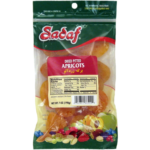 Sadaf Dried Apricots   198 GM