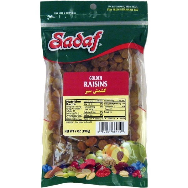 Sadaf Golden Raisins  198 GM