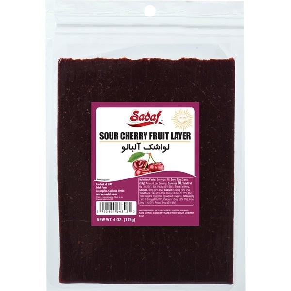 SADAF FRUIT LAYERS SOUR CHERRY 0.25 Lbs