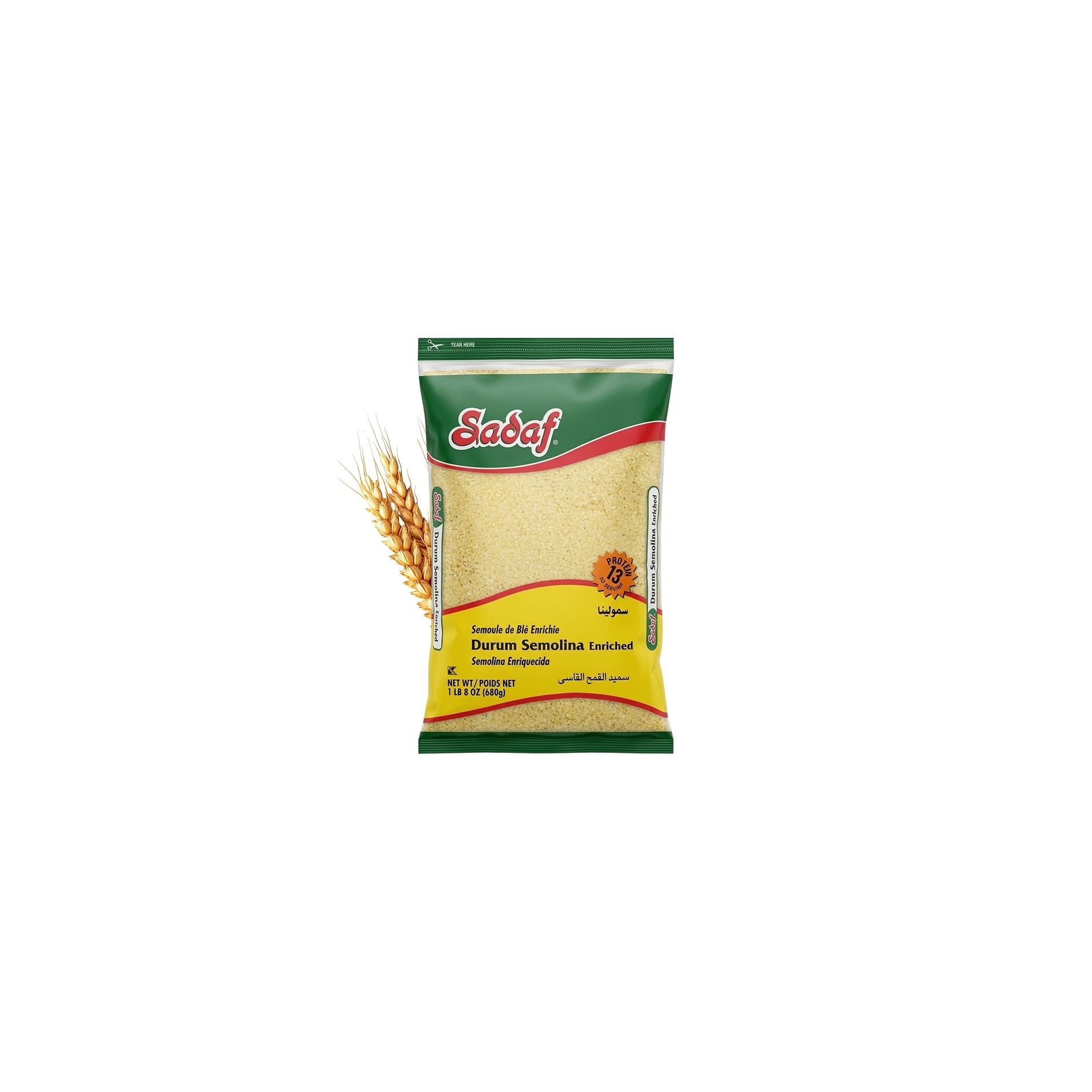 Sadaf Durum Semolina 1 LBS