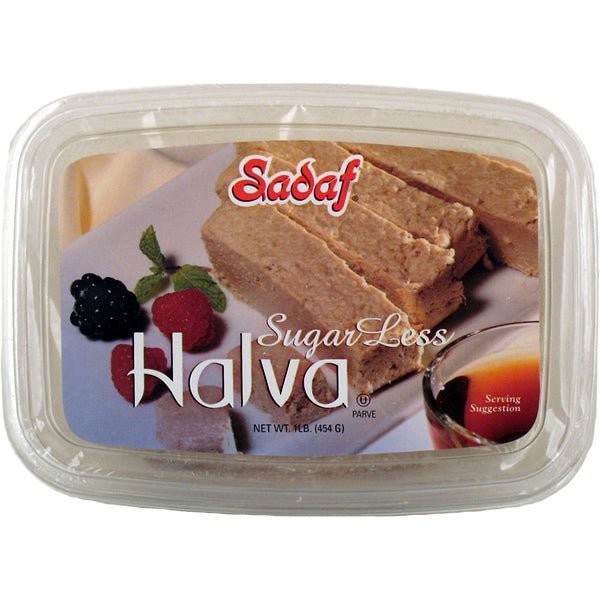 Sadaf Halva Sugar Less 1 LBS