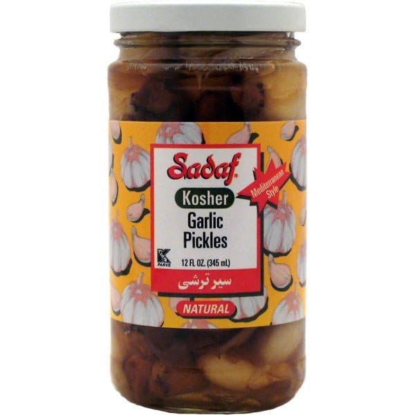 SADAF KOSHER GARLIC PICKLES 0.75 Lbs
