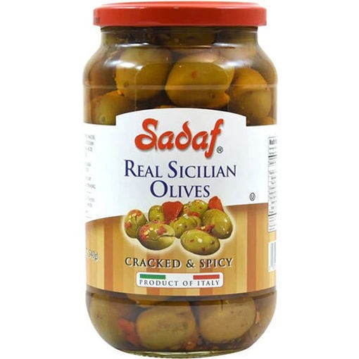 Sadaf Real Sicilian Olives 340 GM