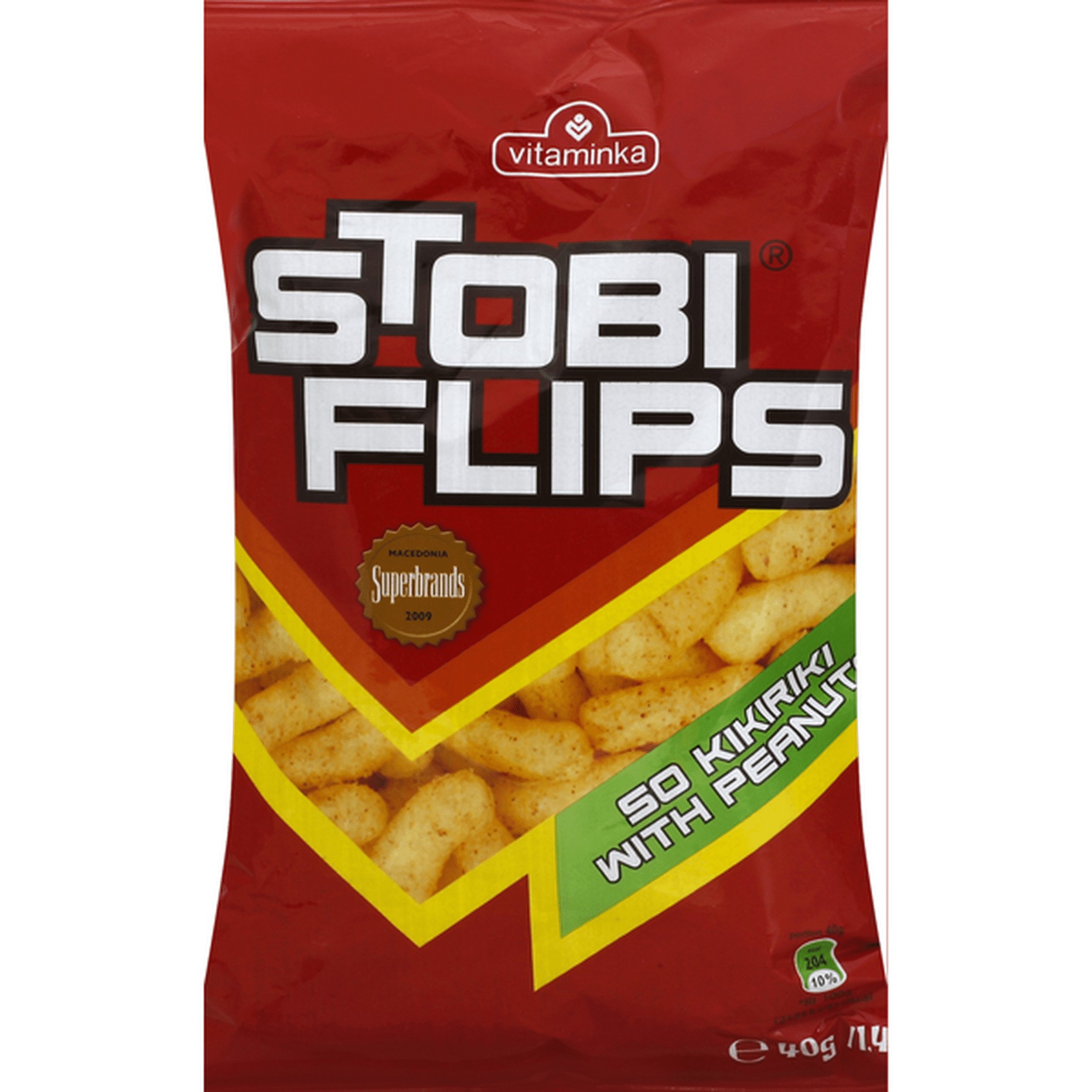 STOBI FLIPS PEANUT CHIPS 1.4 OZ