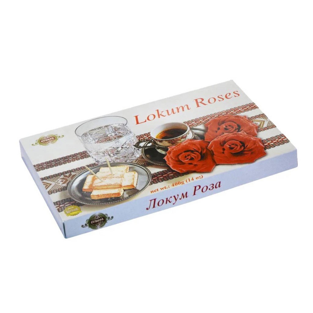 EVROPA LOKUM ROSE FLAVOR 400 GM