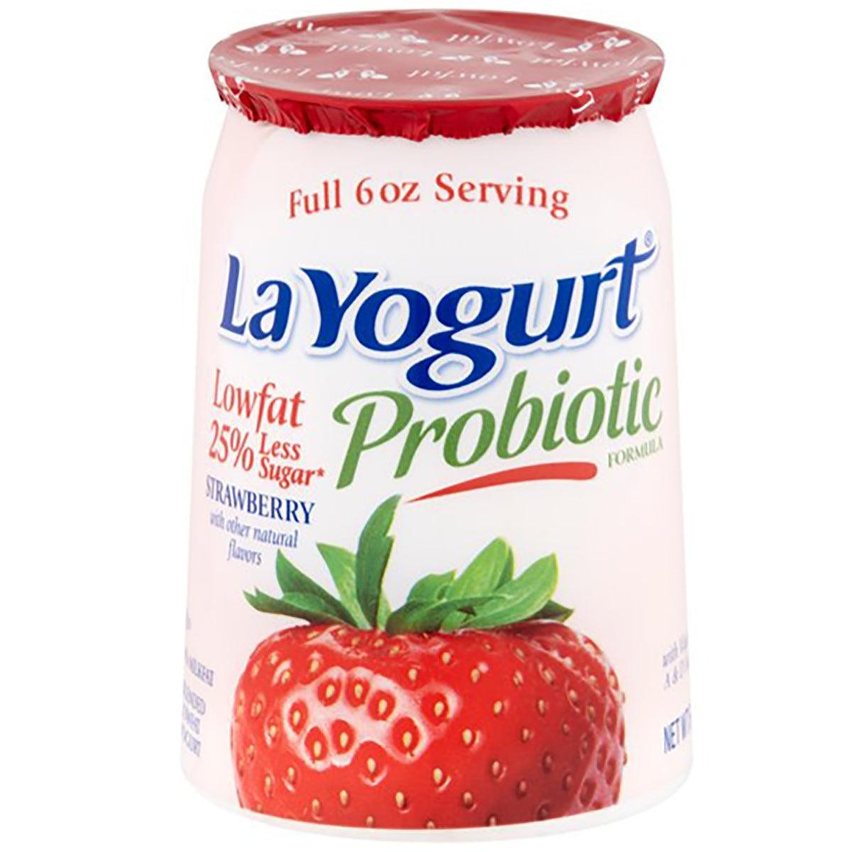 LA YOGURT STRAWBERRY 170 GM