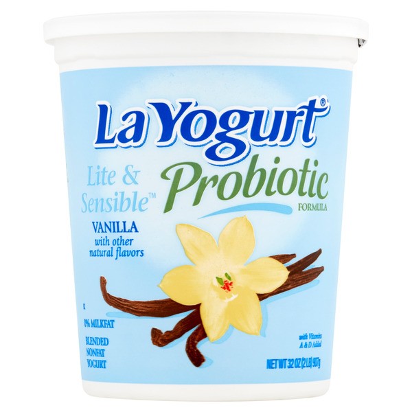 LA YOGURT FAT FREE VANILLA 32 OZ