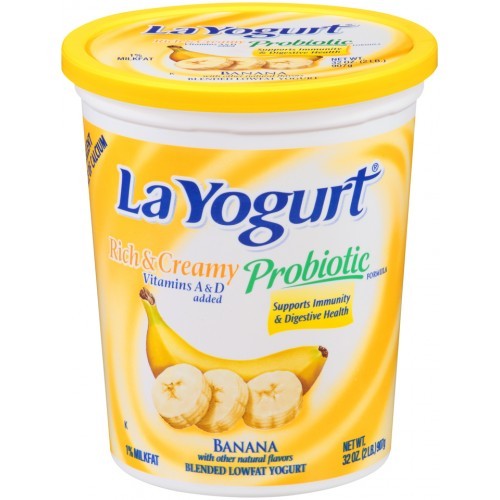 LA YOG PRBIOTC CRMY BAN 32Z 32 OZ
