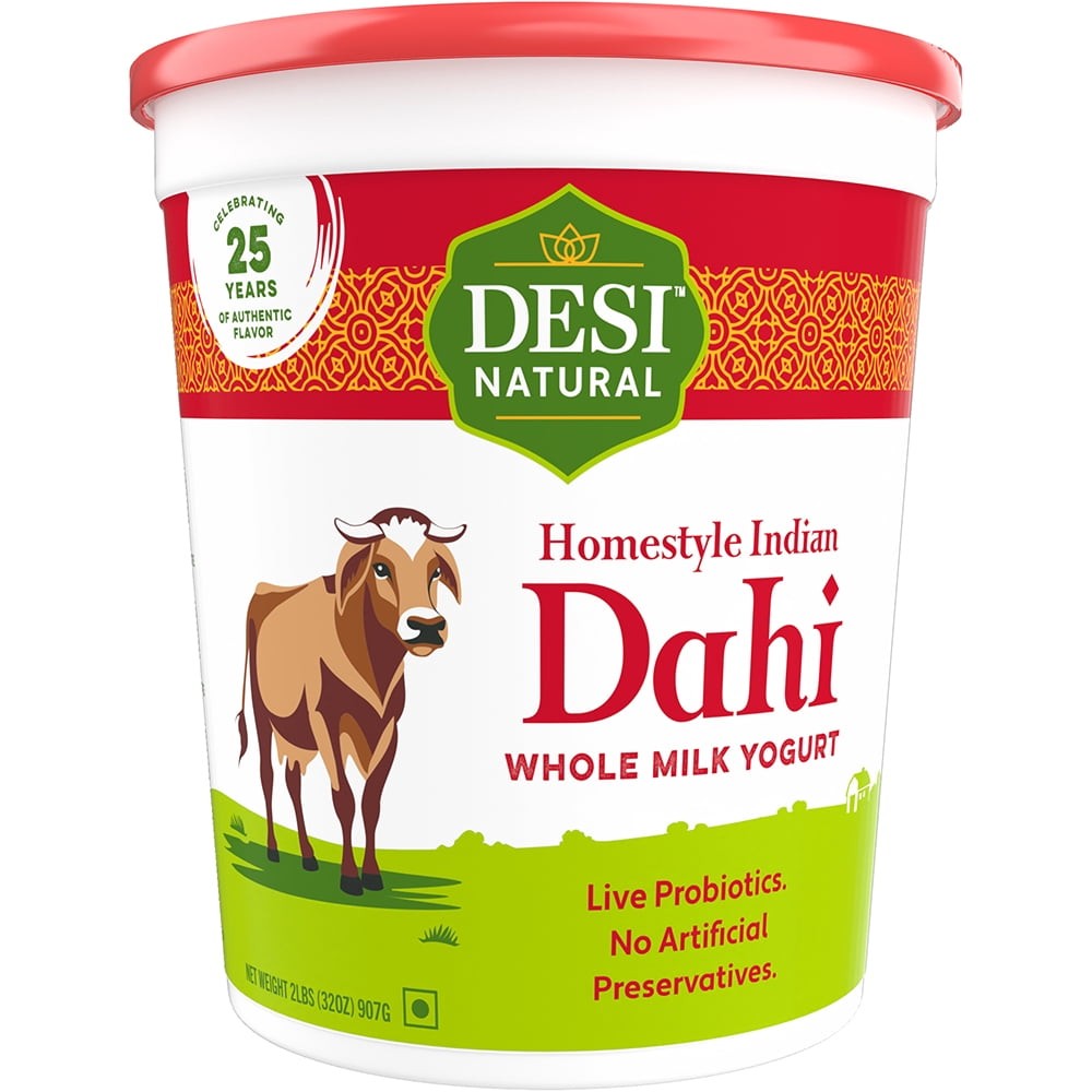 Desi Natural Dahi Whole Milk Yogurt 2 LBS