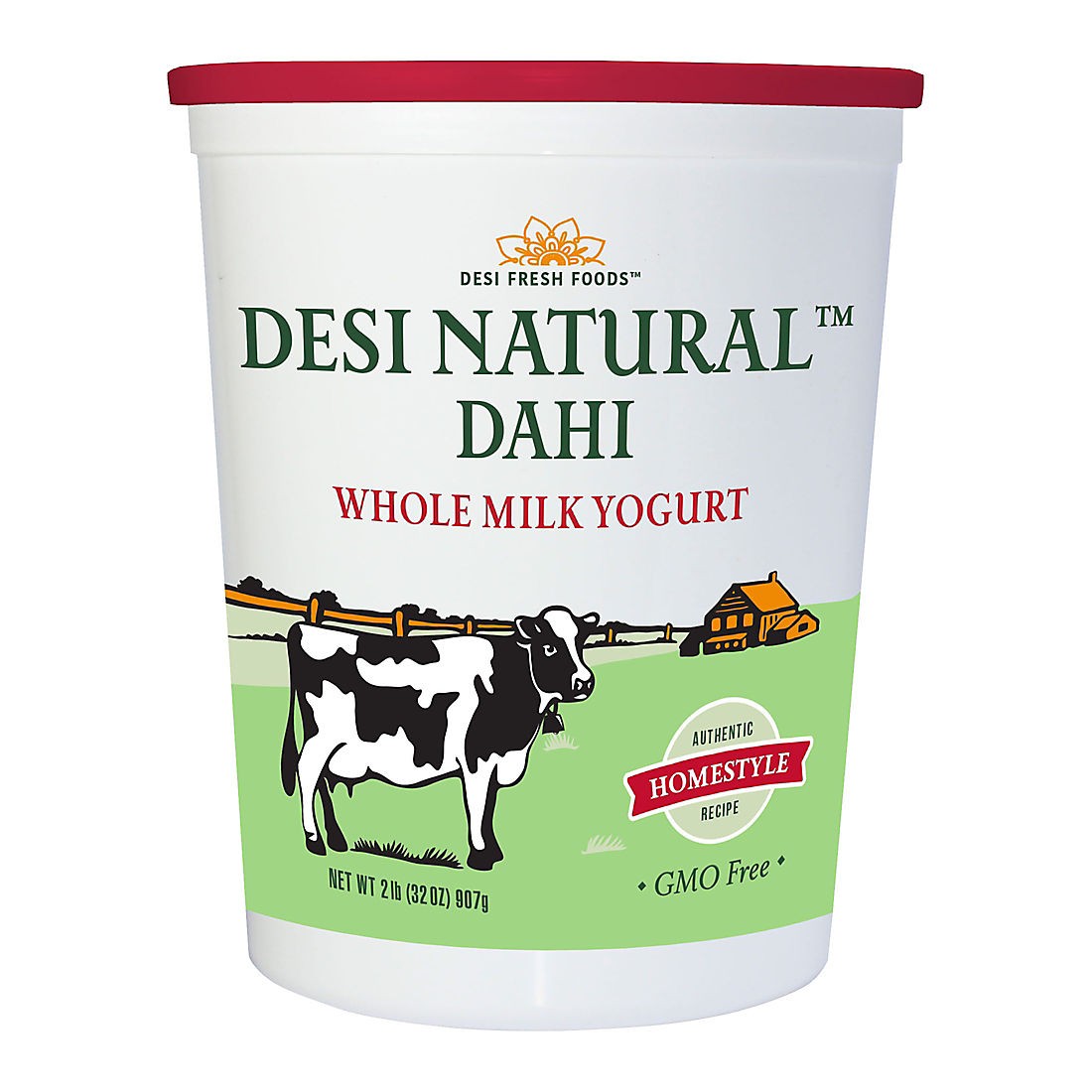 DESI NATURAL DAHI LOW FAT 2 Lbs