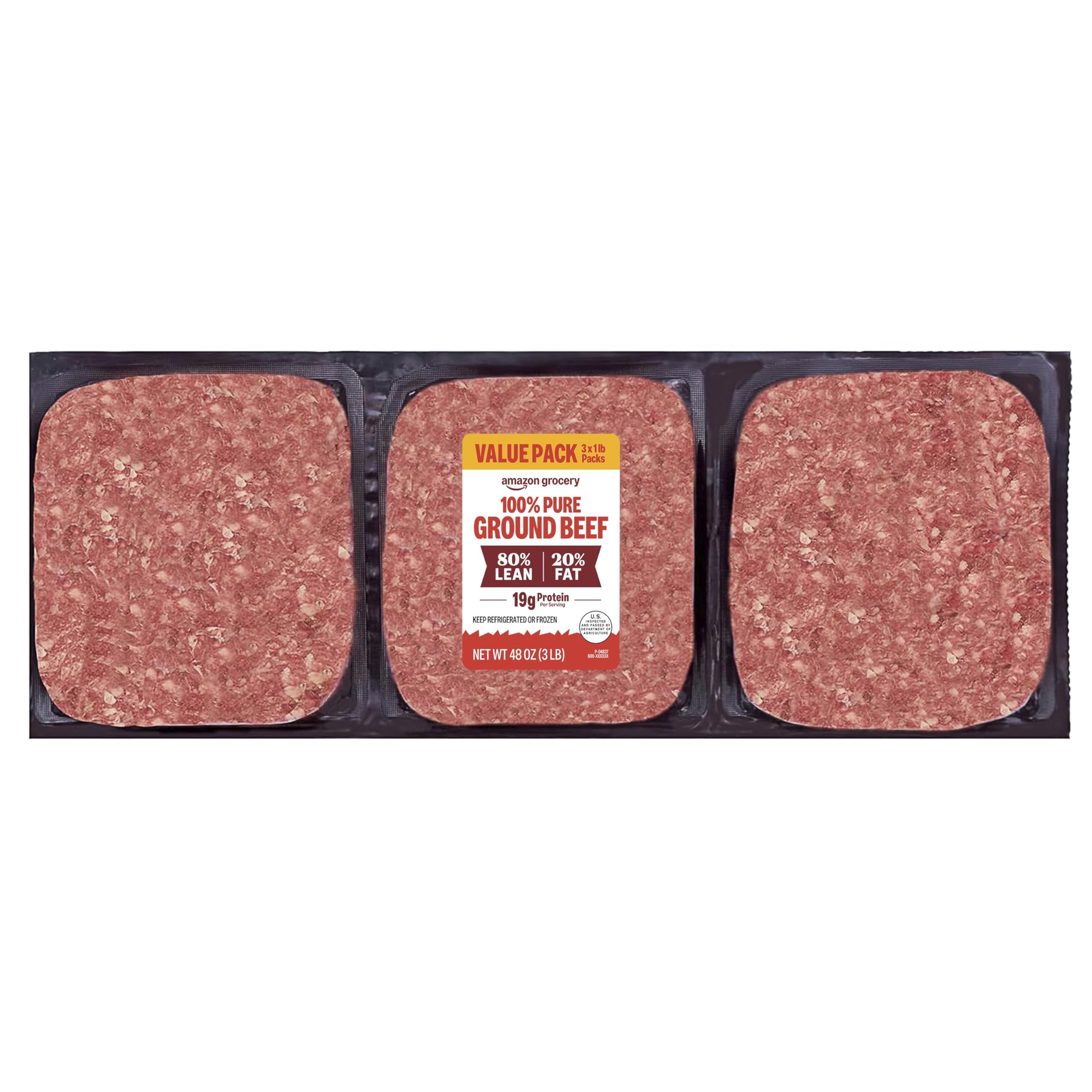80 20 Ground Beef 3 LBS