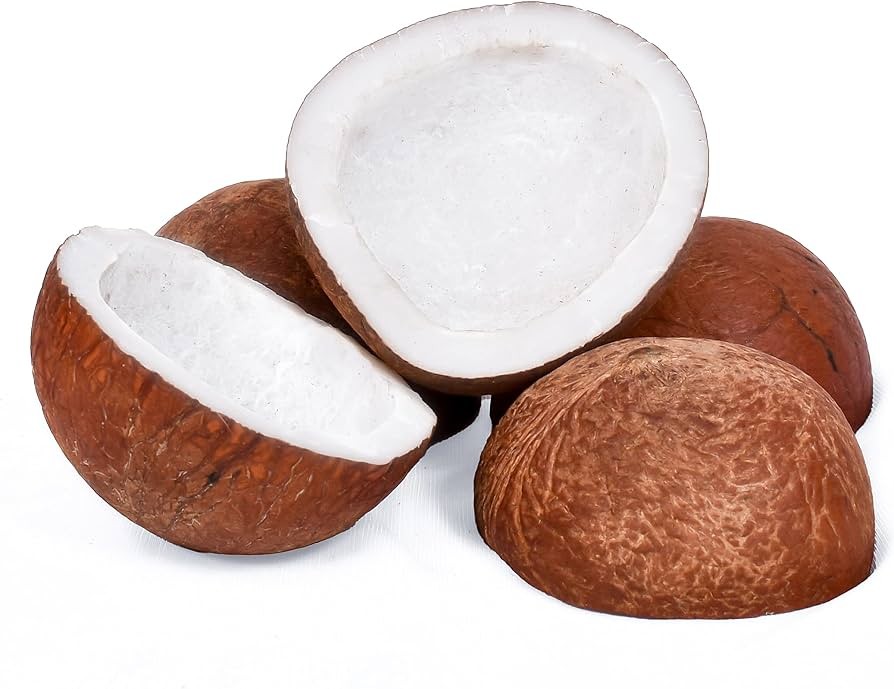 Dry Coconut Halfs   Endu Kobb 1 LBS