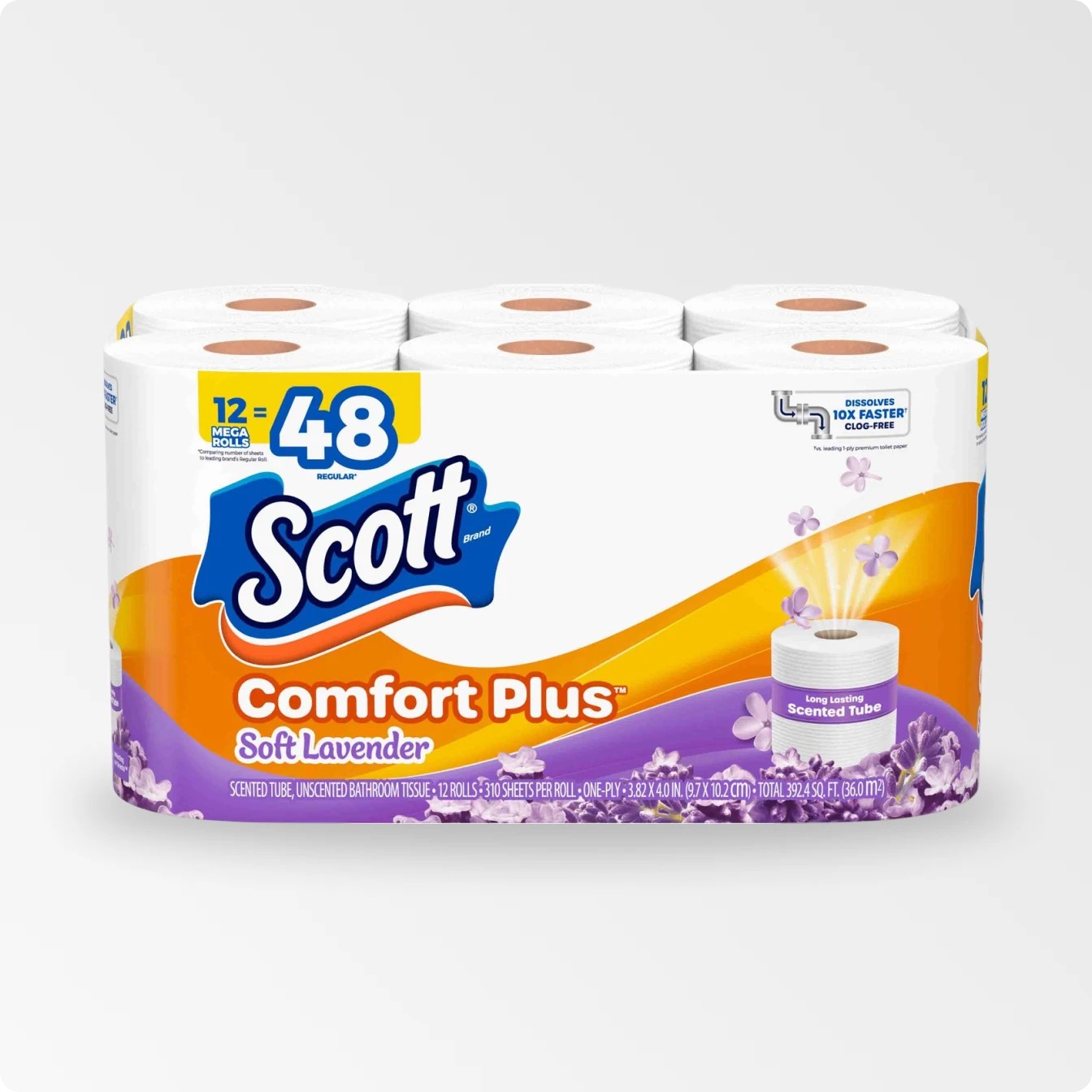 Scott 1000 Bath Tissue White 4 Rolls
