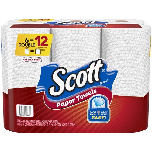 SCOTT PAPERT TOWELS 6 PCS