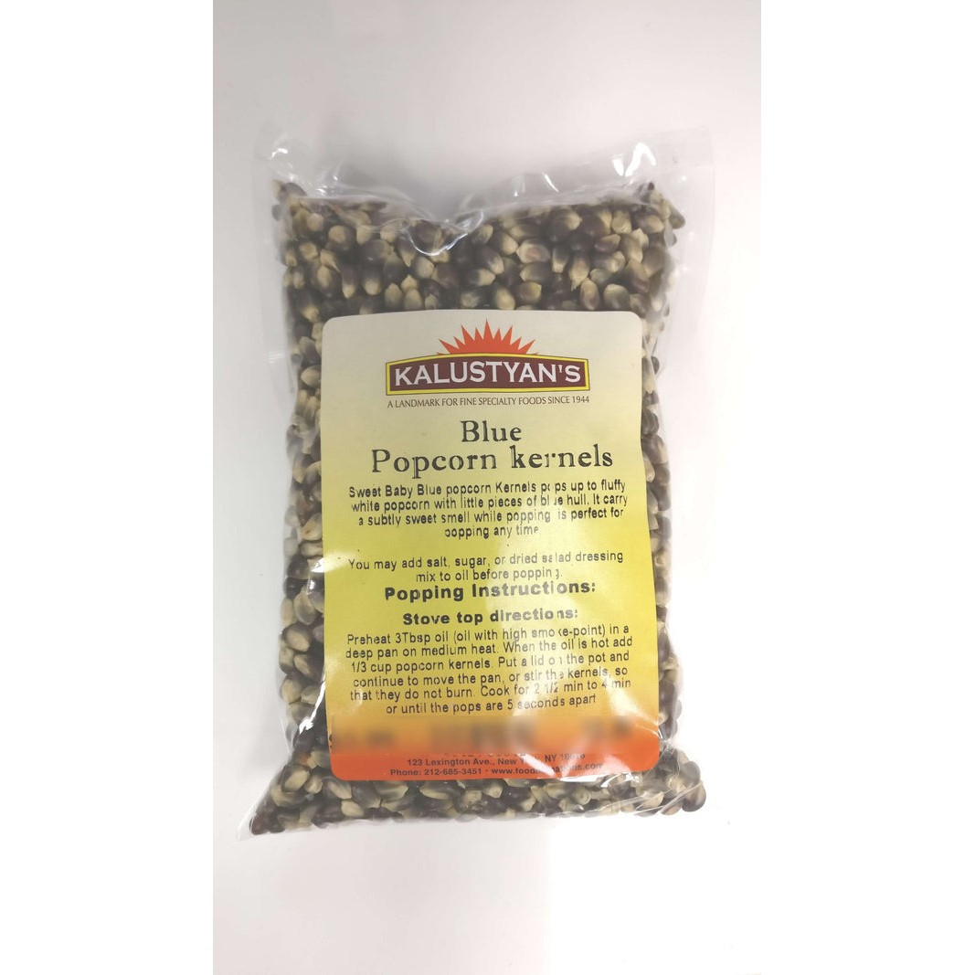 KALUSTYAN MIDNIGHT BLUE POPCORN KERNELS 1 Lbs