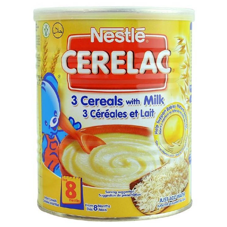 Nestle Cerelac 3 Cereals 400 GM