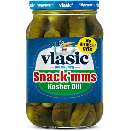 VLASSIC KOSHER BABY DILL PICKLES         16 OZ