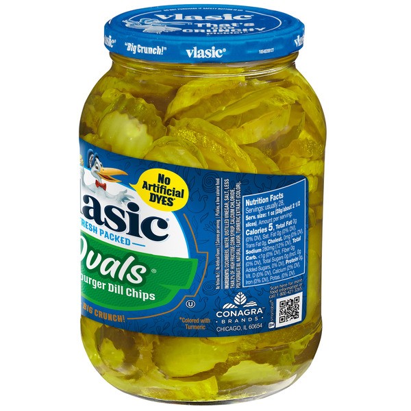 VLASIC HAMBURGER DILL CHIP 16 OZ