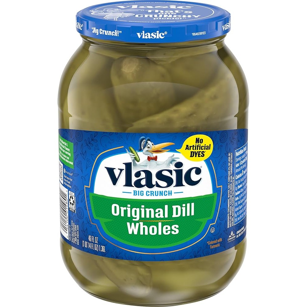 VLASIC ORIG WHOLE DILL 46 OZ