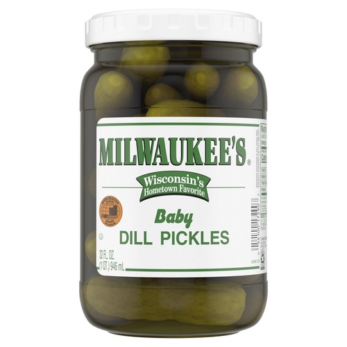 MILWAUKEES PLAIN BABY DILLS              32 OZ