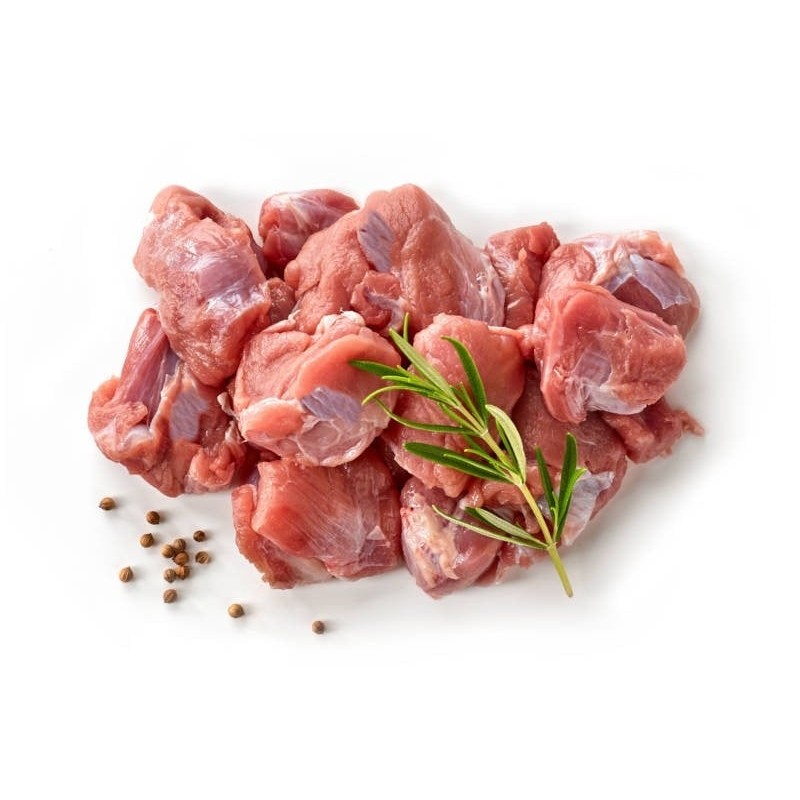 HALAL GOAT BONELESS 1 LBS