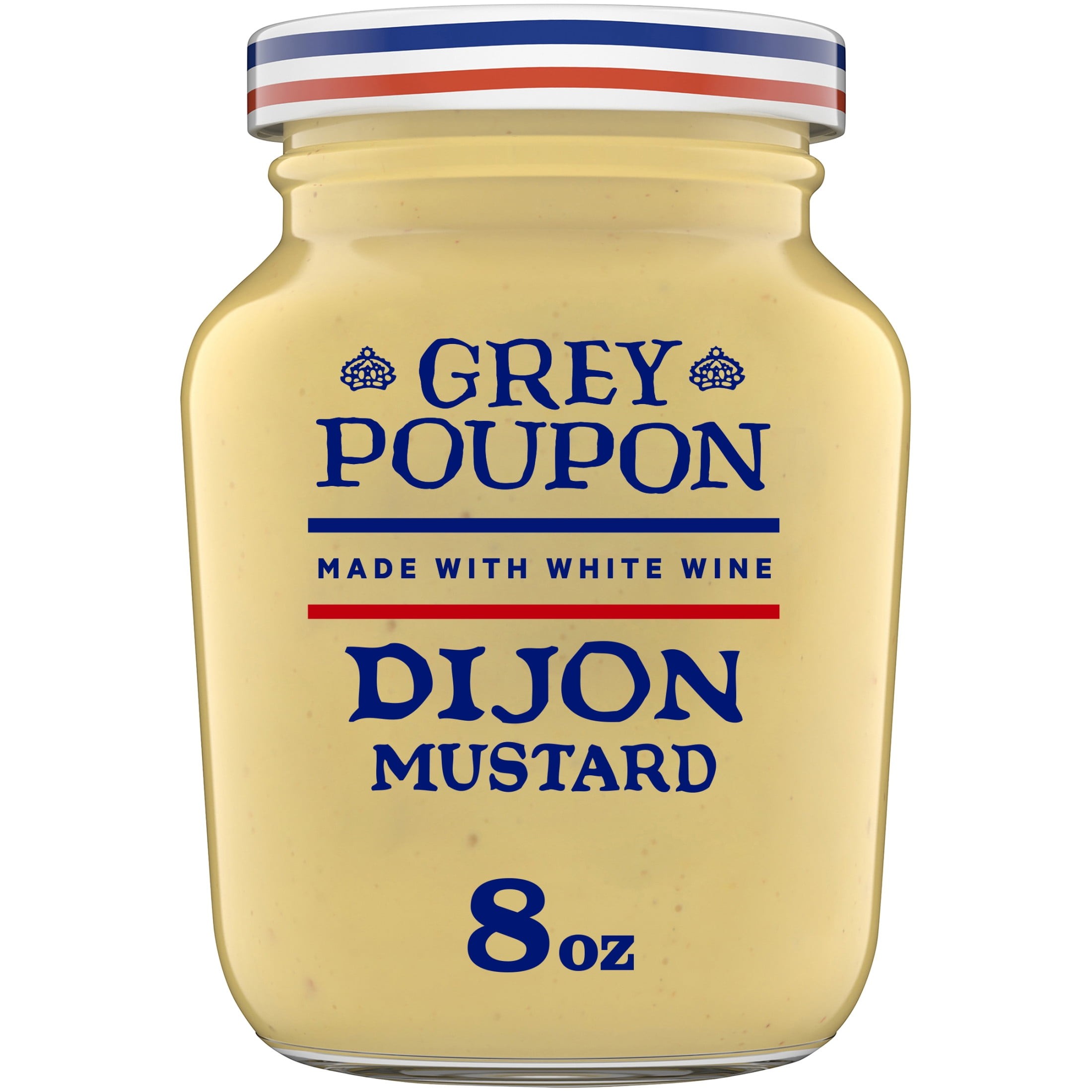GREY POUPON MUSTARD DIJON 8OZ