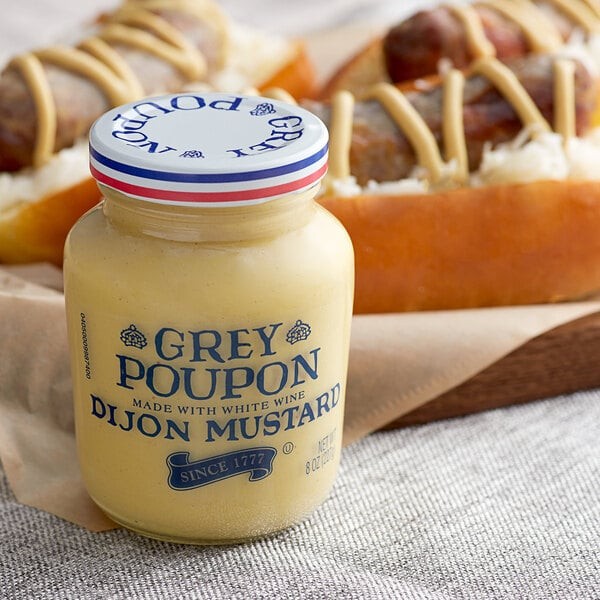 GREY POUPON DIJON MUSTARD 10 OZ