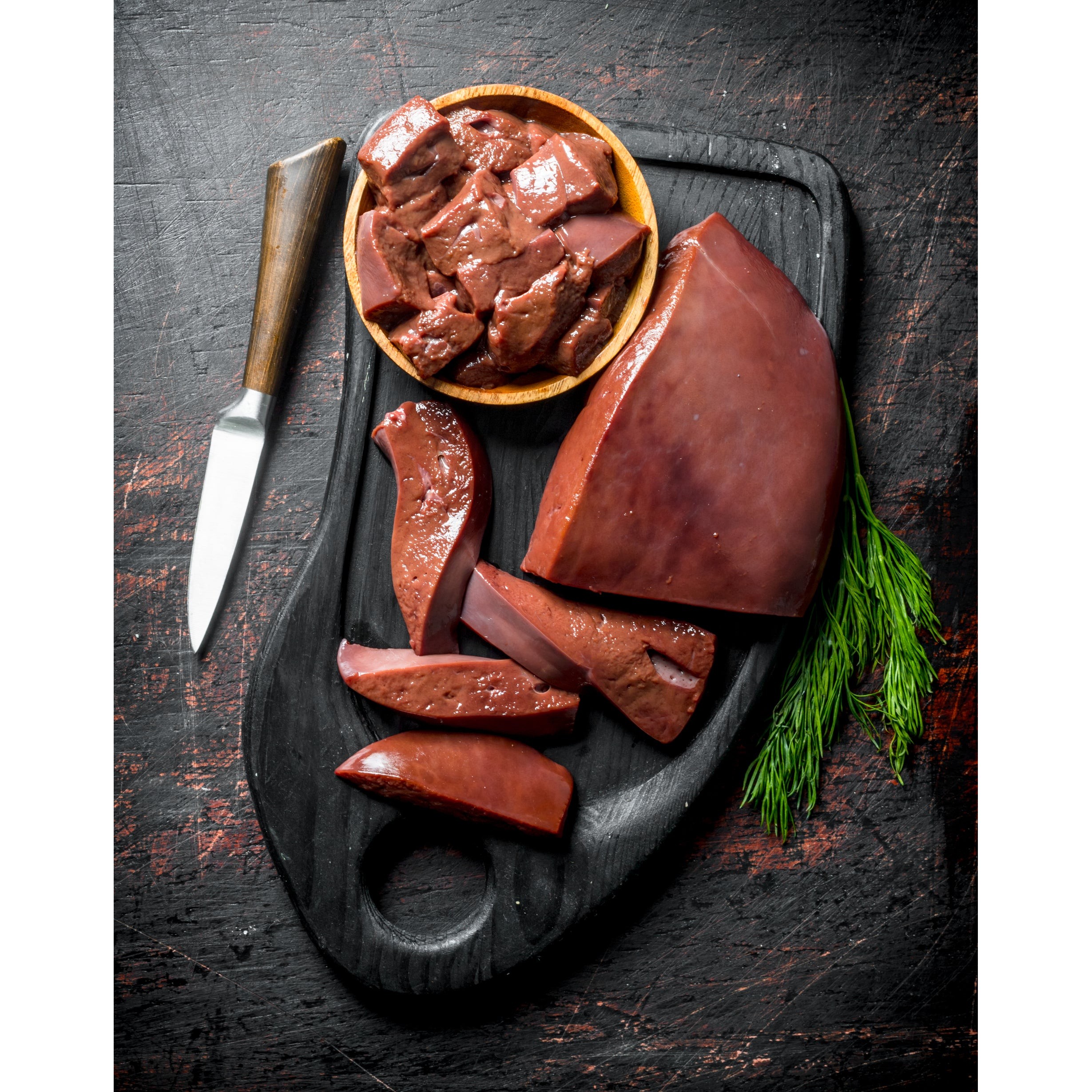 HALAL BEEF LIVER 1 LBS
