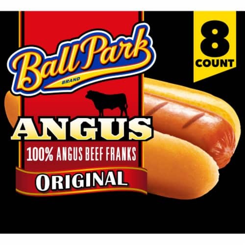 BALL PARK BL ANGUS BEEF FRANKS 14 OZ