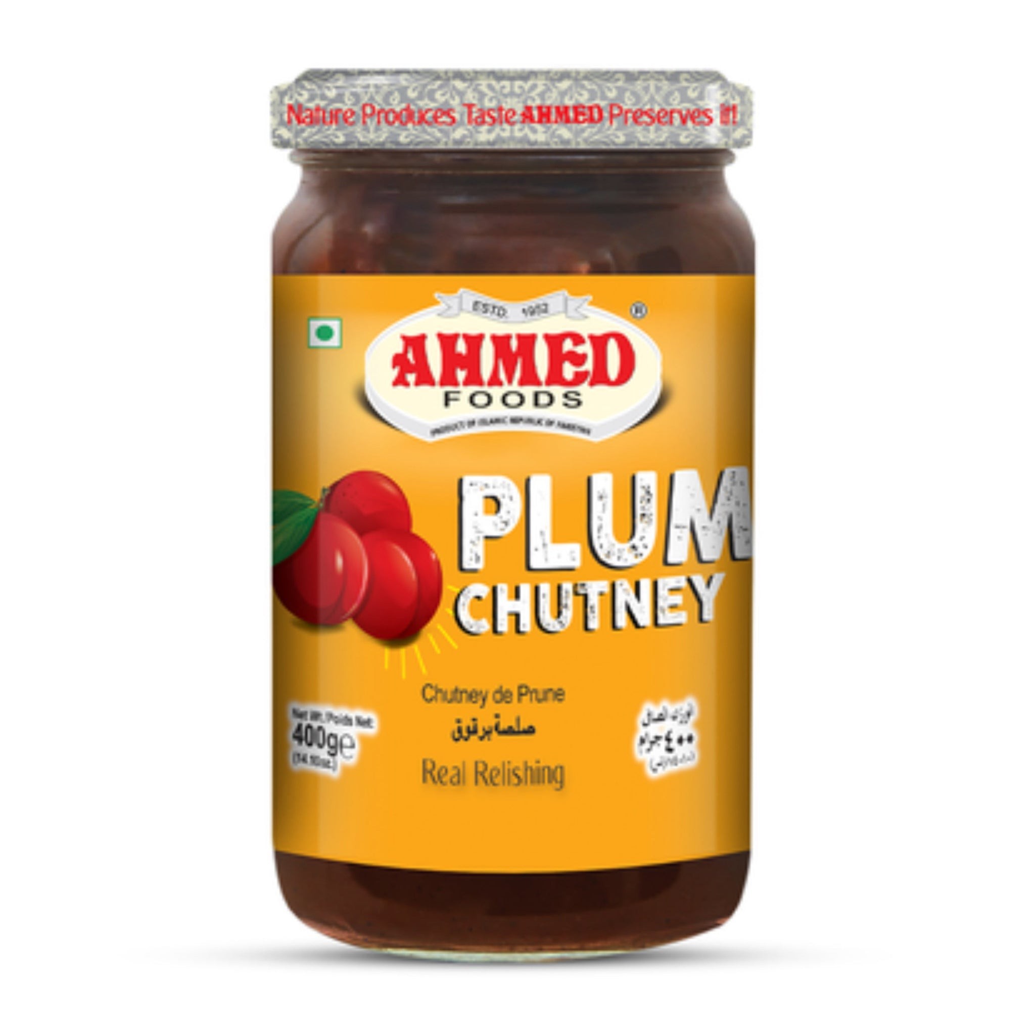 AHMED PLUM CHUTNEY 400 GM