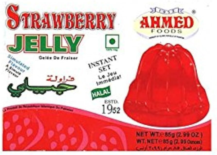 AHMED JELLY STRAWBERRY 85 GM