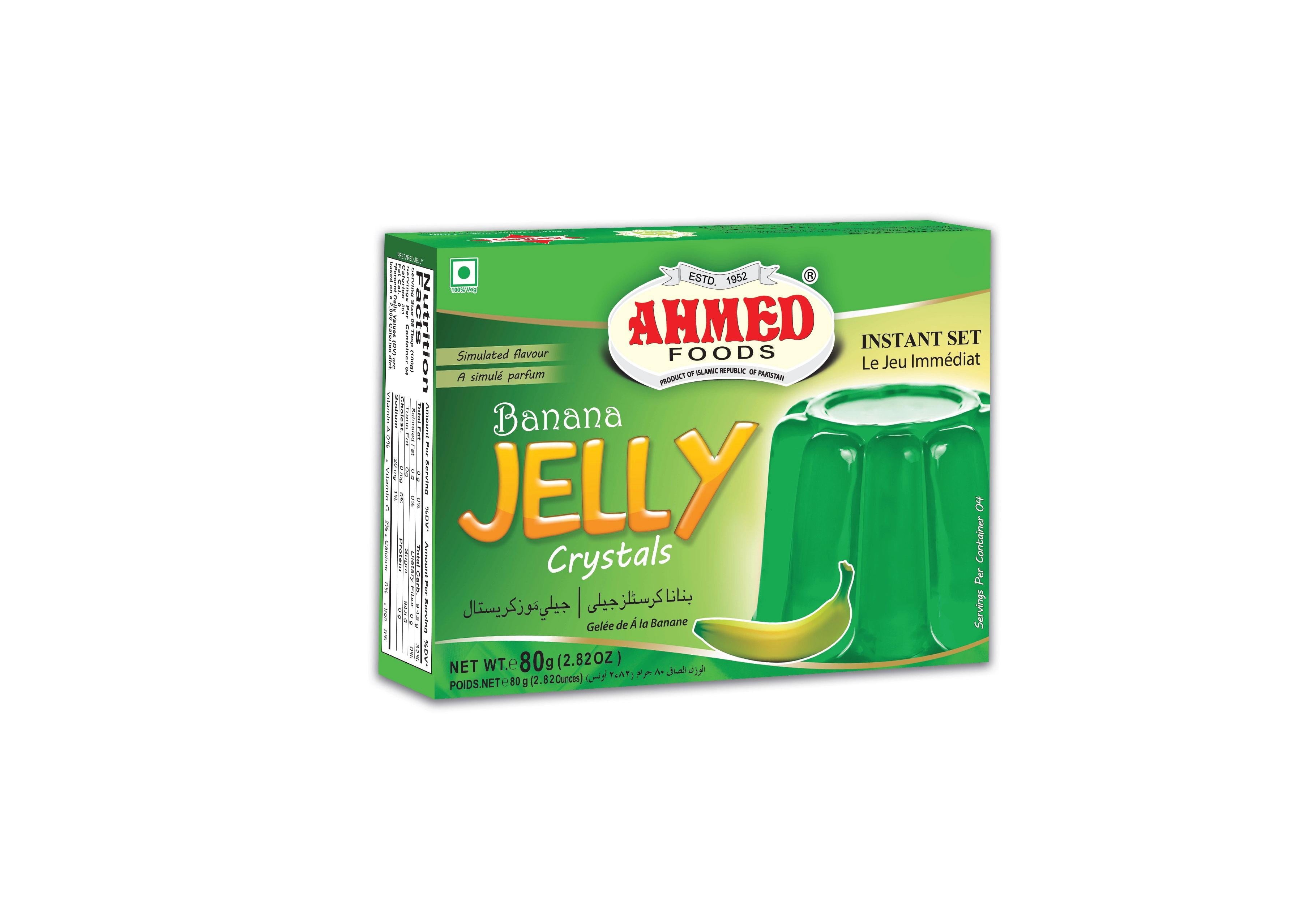 AHMED JELLY BANANA 80 GM