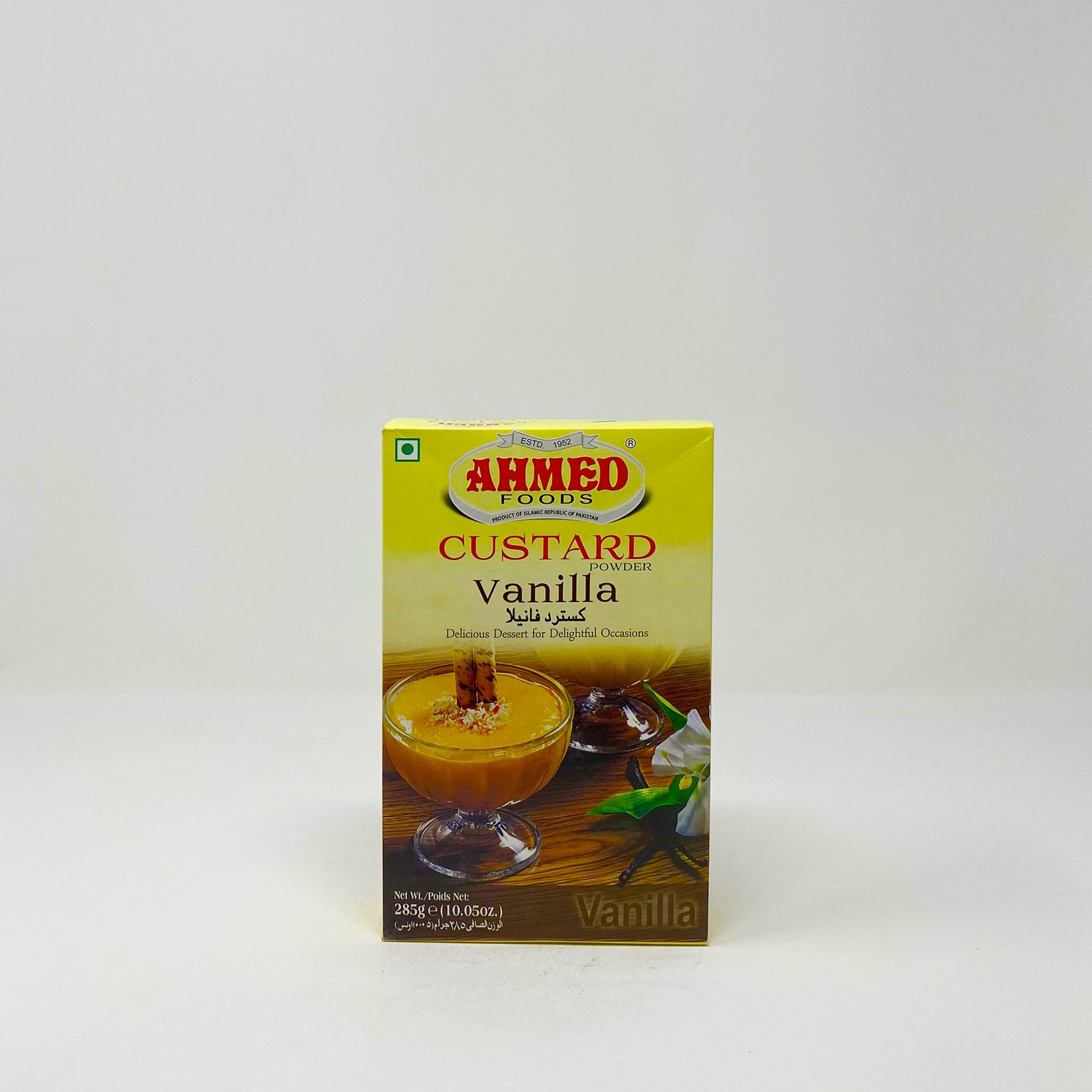 AHMED CUSTARD POWDER   VANILLA FLAVOUR 0.66 Lbs