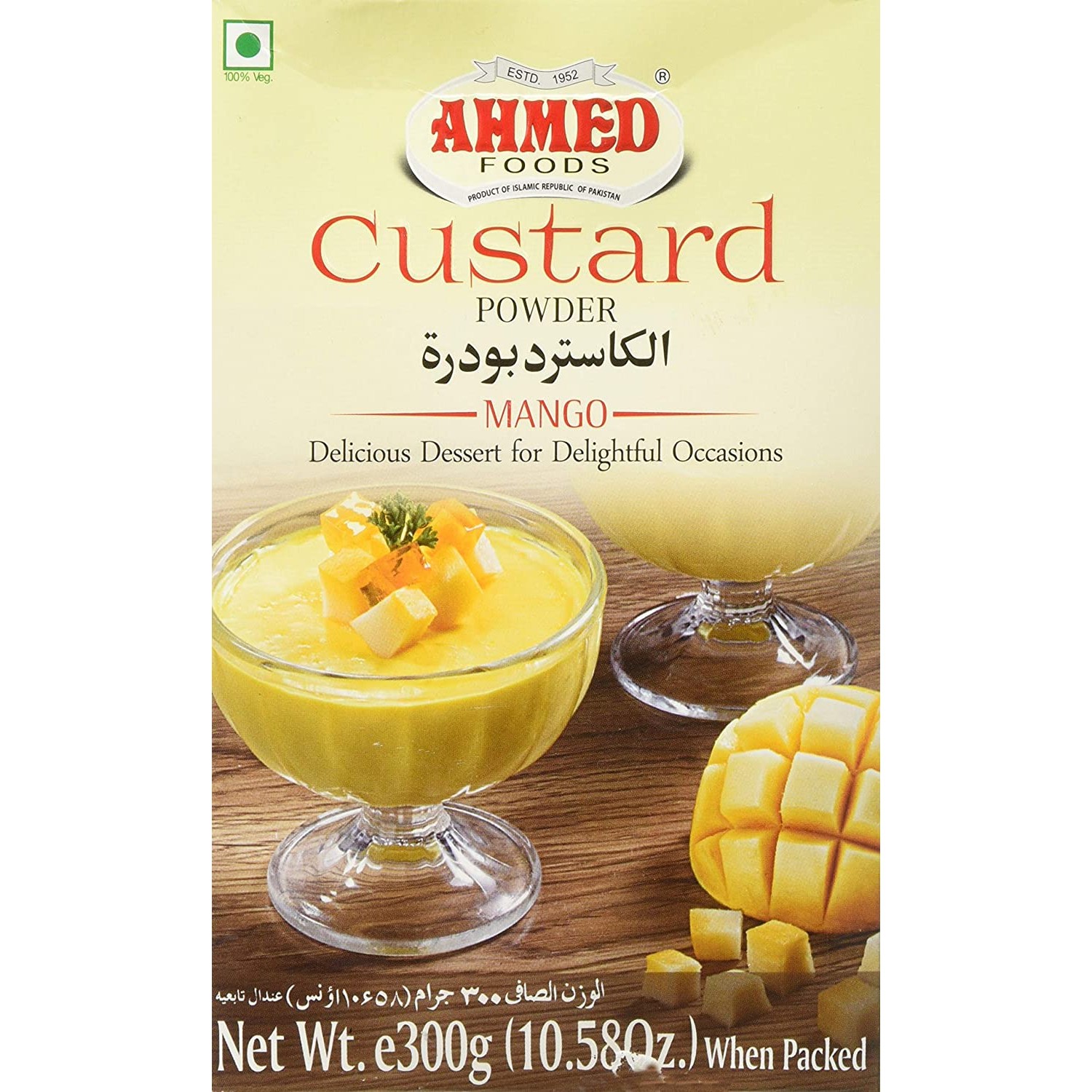 AHMED CUSTARD MANGO POWDER 0.63 Lbs