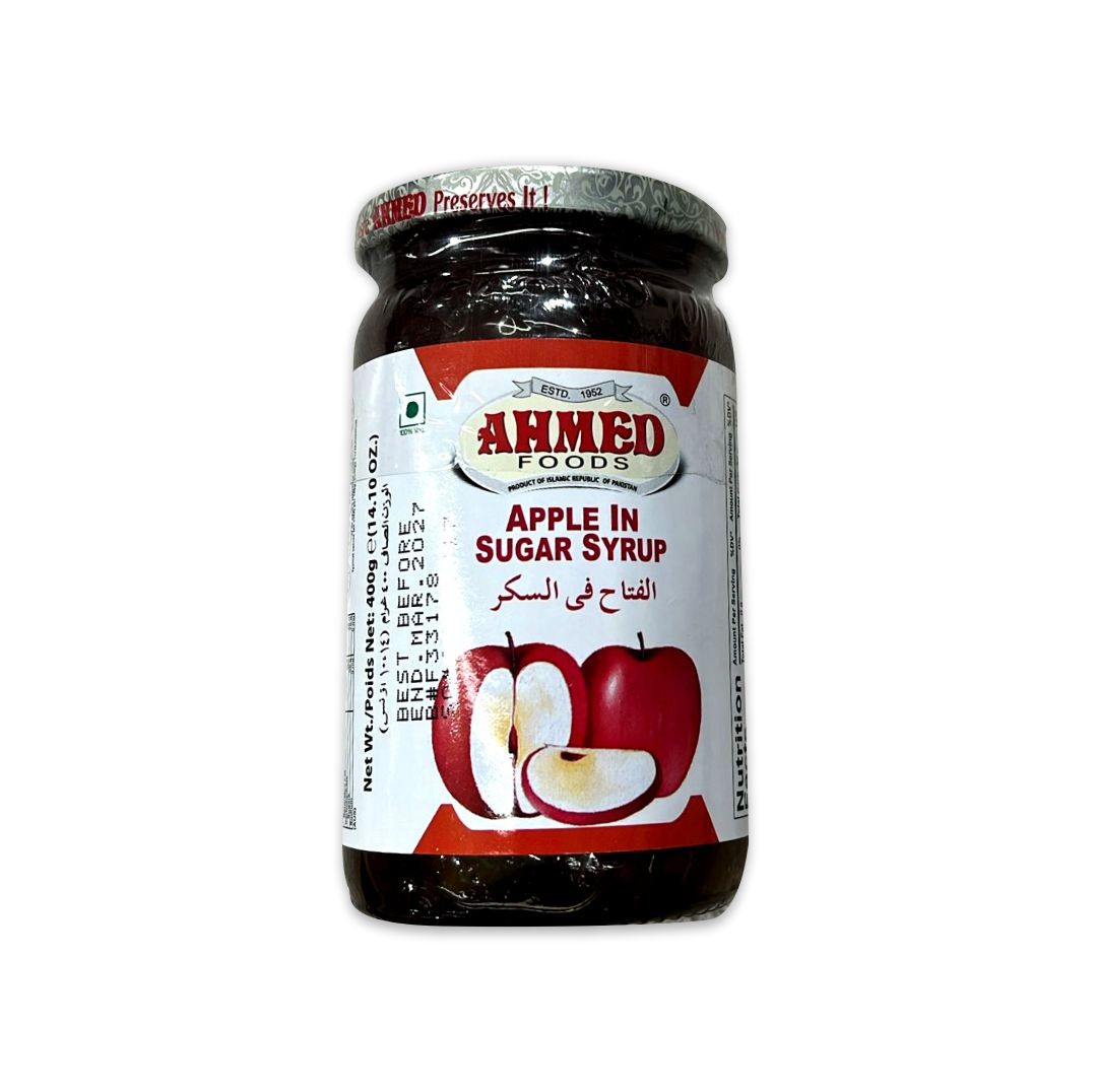 AHMED APPLE IN SUGER SYRUP 400 GM
