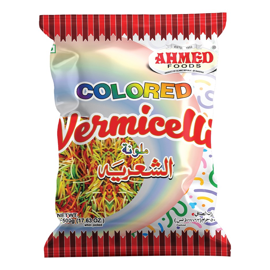 Ahmed Colored Vermicelli 500 GM