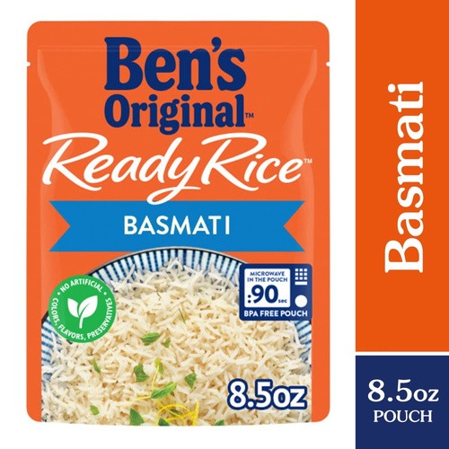 BENS READY RICE BASMATI 8.5 OZ