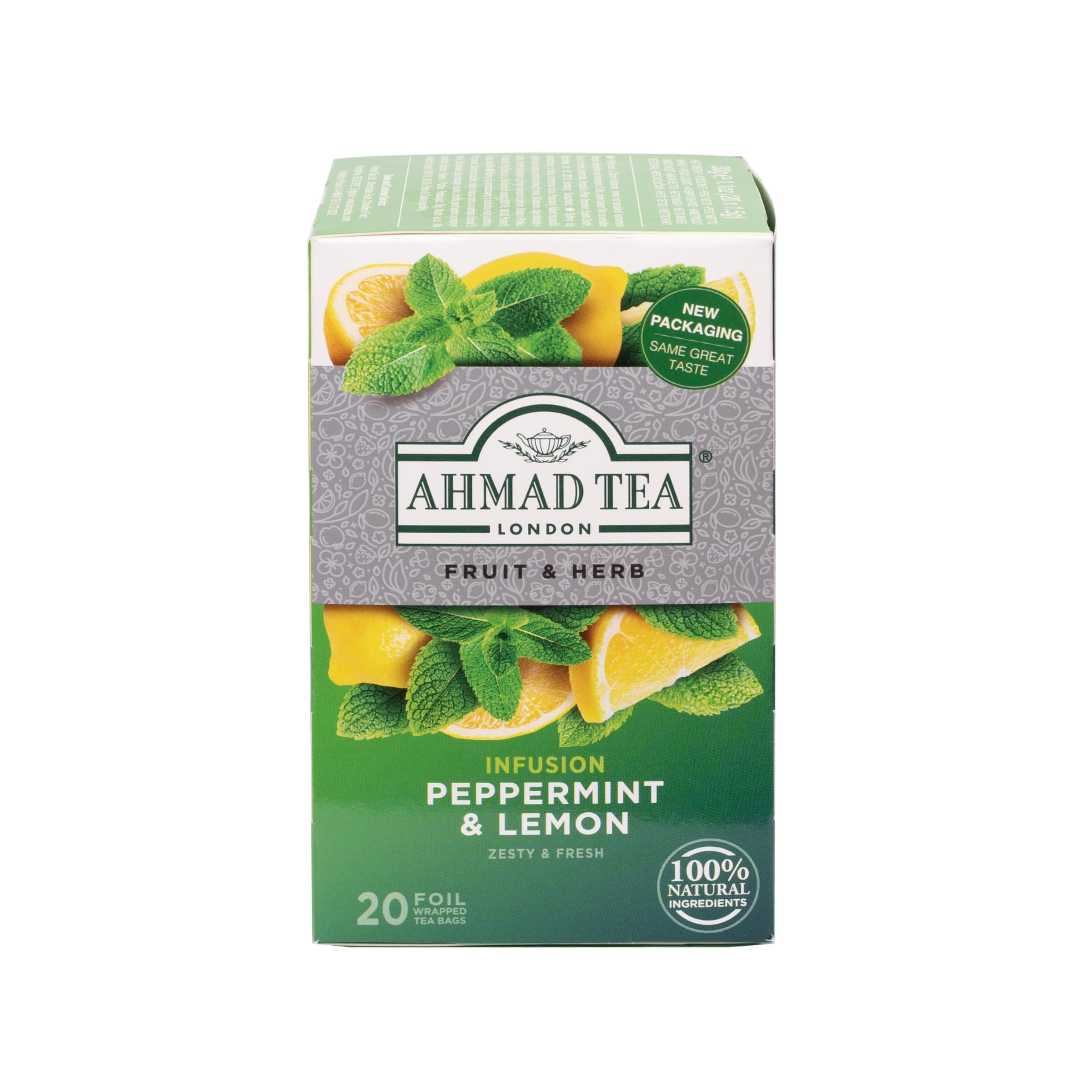 Peppermint & Lemon Tea  20 COUNT