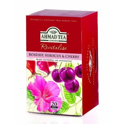 AHMAD TEA ROSEHIP HIBICUS CHERRY 20 BAG