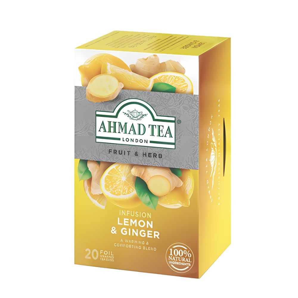 AHMED LEMON And GINGER 20 Each