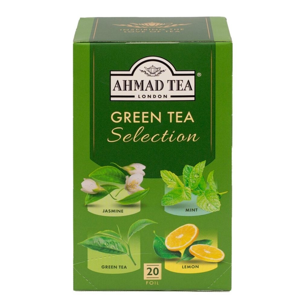 AHMED GREEN TEA SELECTION 20 Each