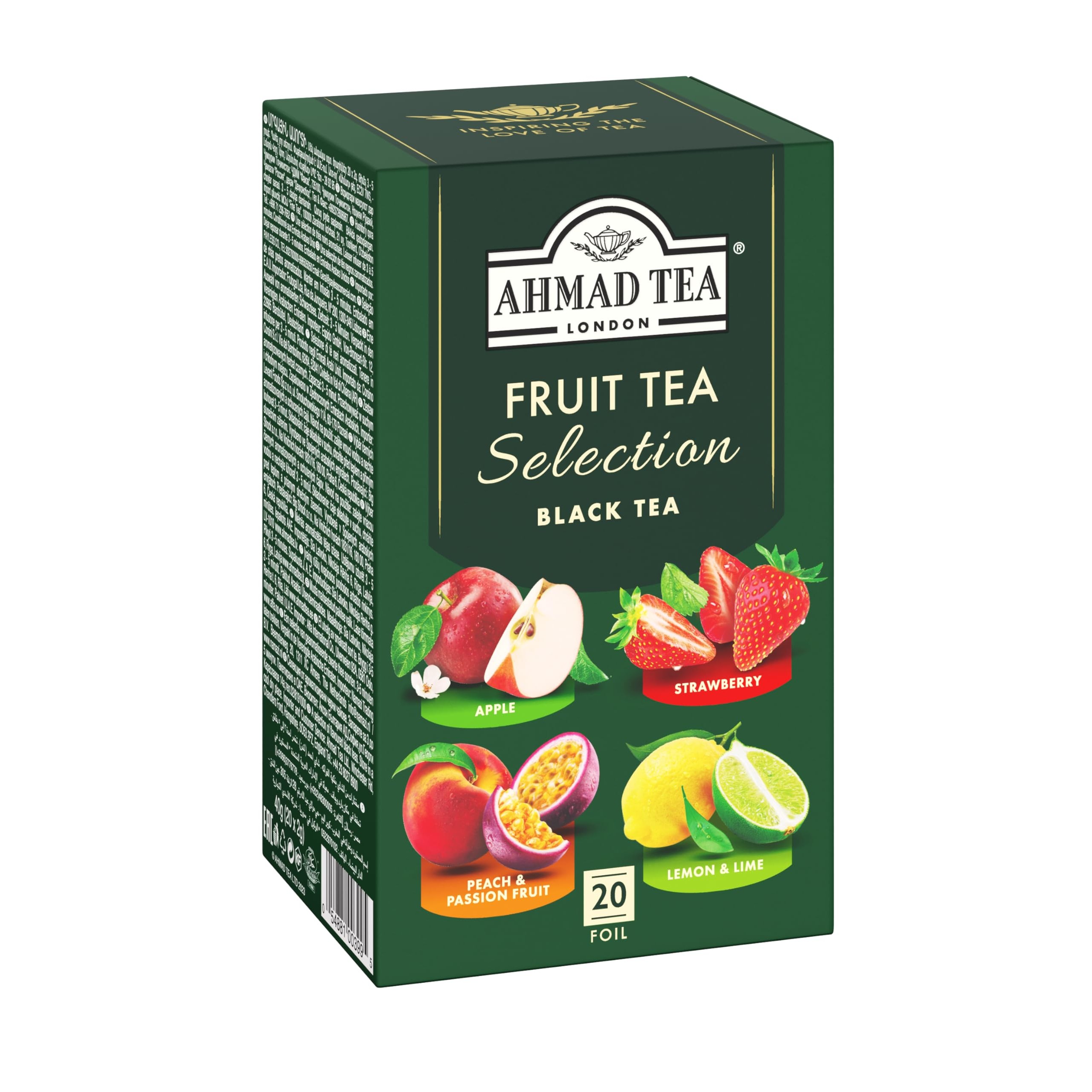 AHMED FRUIT TEA SELECTIONS 20 Each