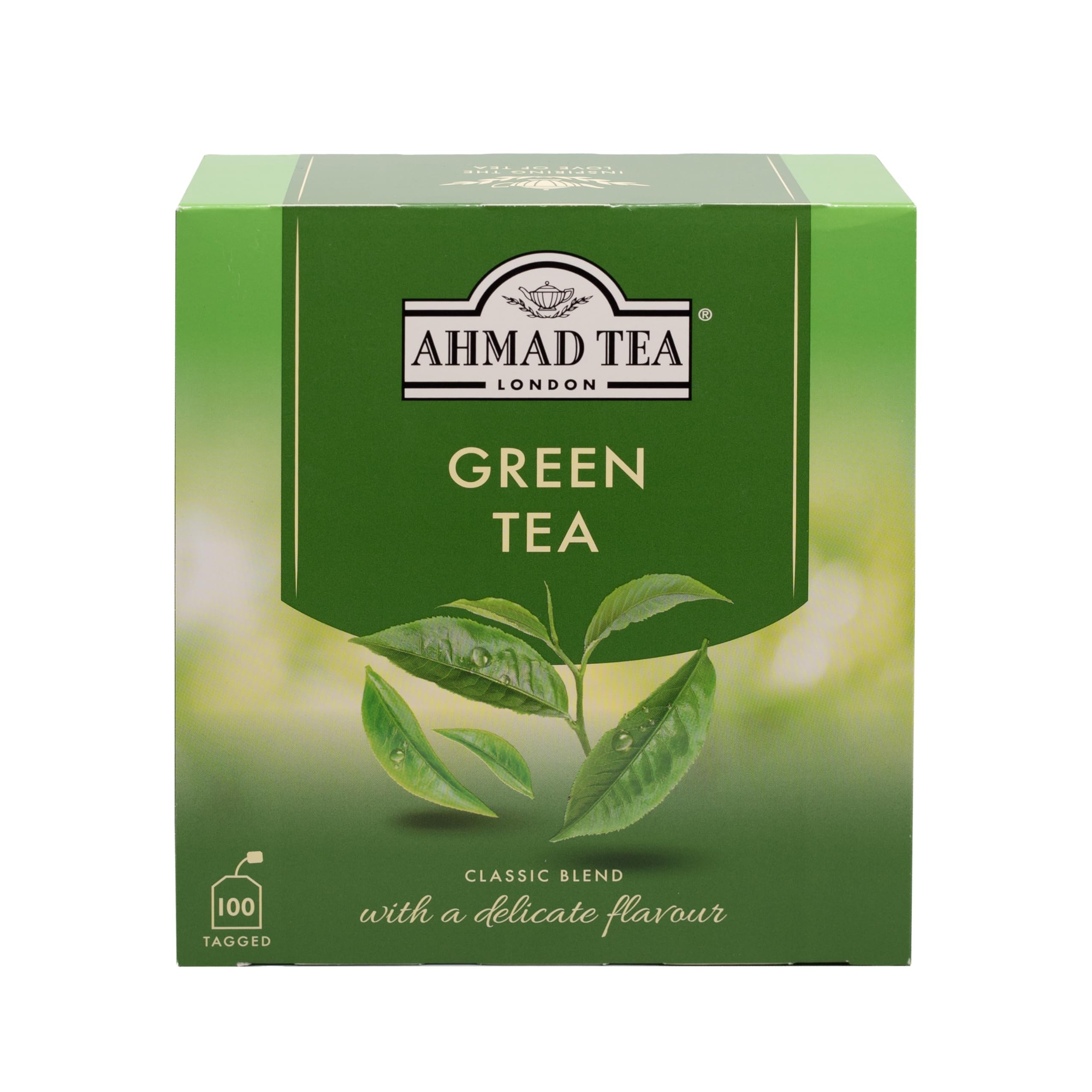 AHMED GREEN TEA 100 Each