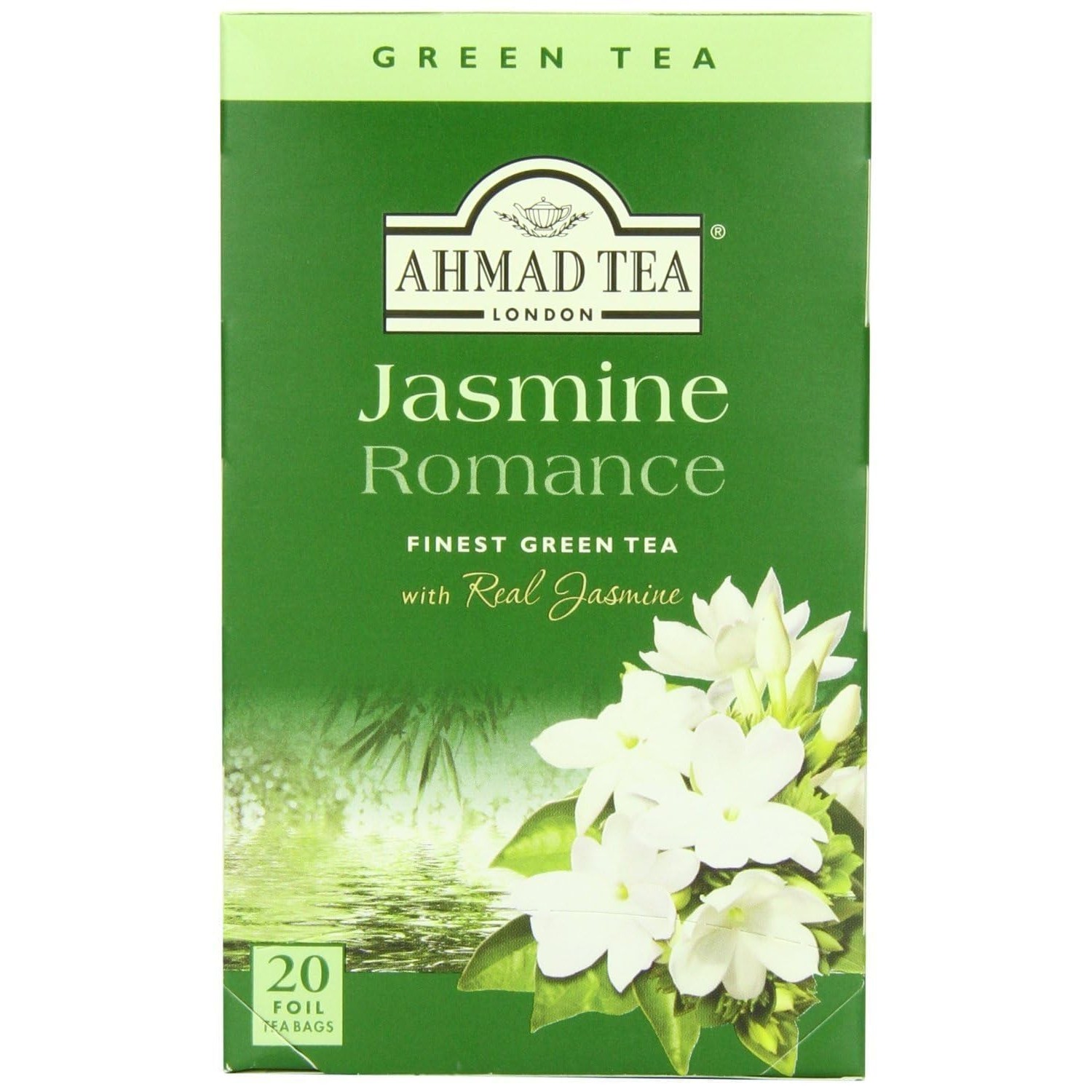 AHMED JASMINE ROMANCE GREEN TEA 20 Each