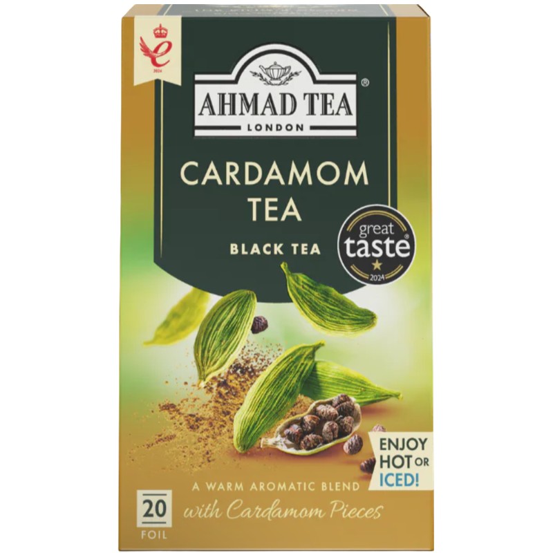 AHMAD CARDAMON TEA 100 BAG