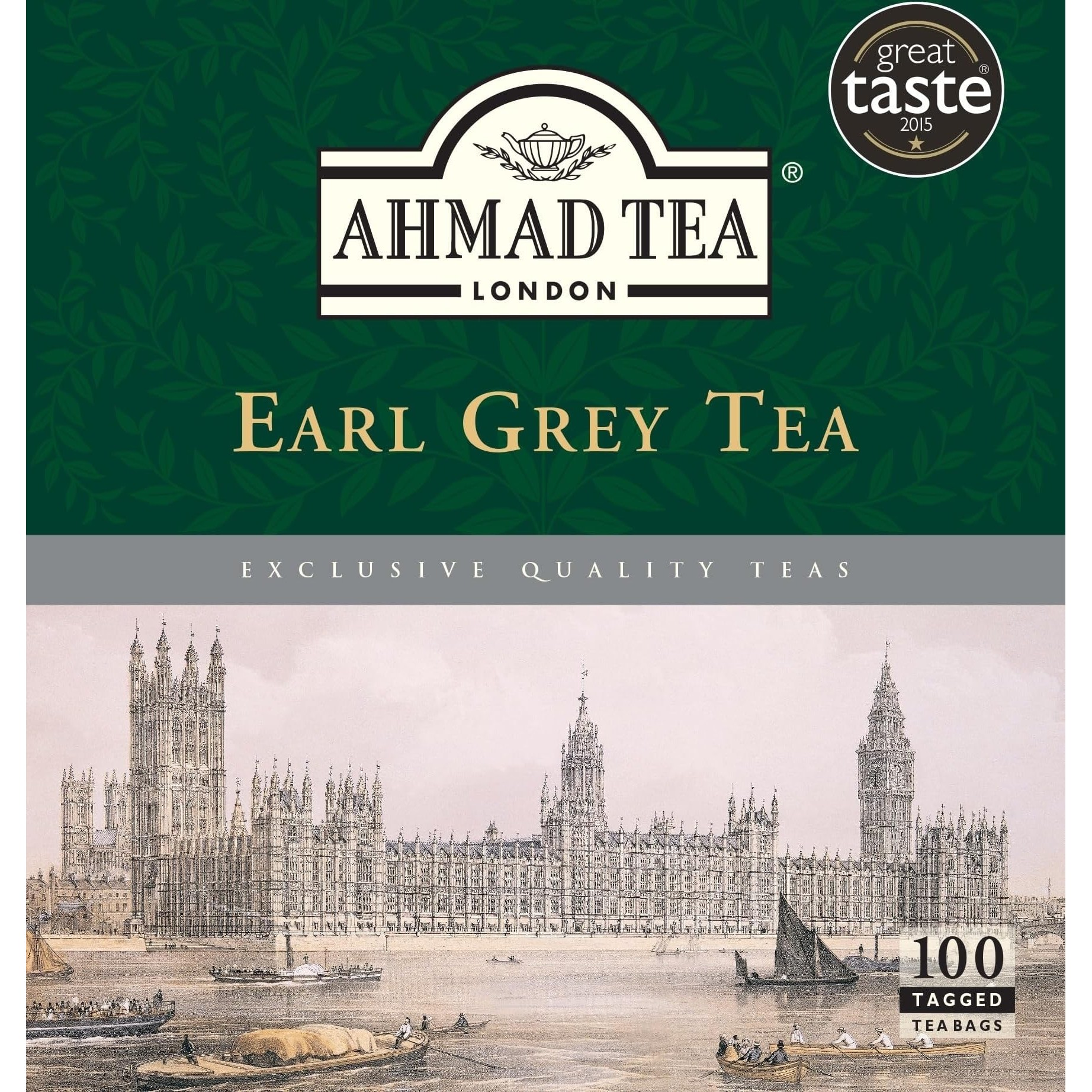 AHMAD EARL GRAY TEA 100 BAG
