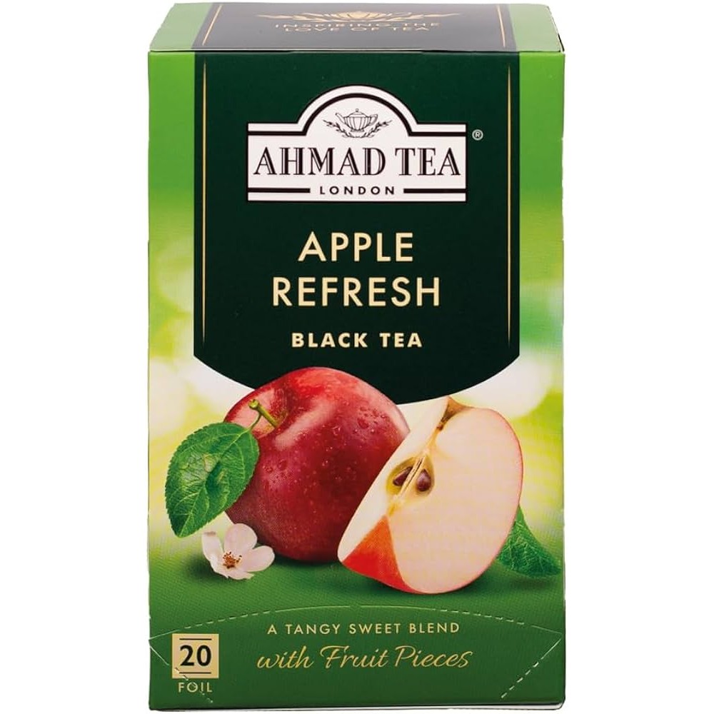 AHMED APPLE REFRESH TEA 20 Each
