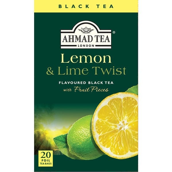 AHMED LEMON And LIME TWIST 20 Each