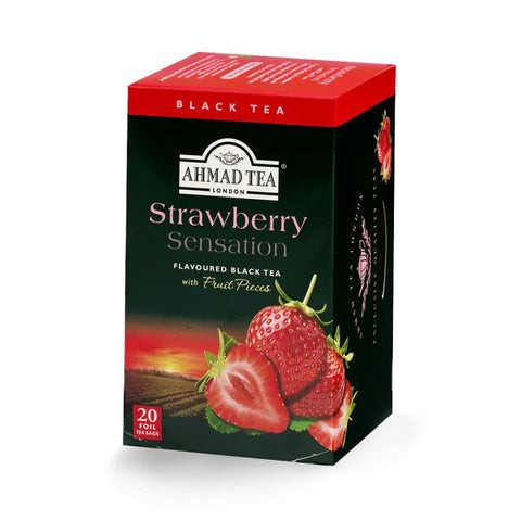 AHMED STRAWBERRY SENSATION 20 Each